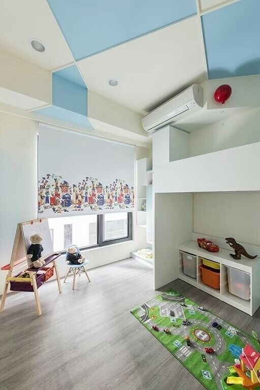 大圖輸出捲簾 兒童房